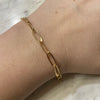 Gold Vermeil Linked Bracelet