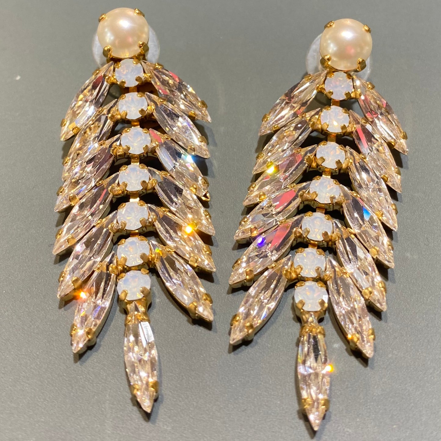 Crystal and Pearl Drops