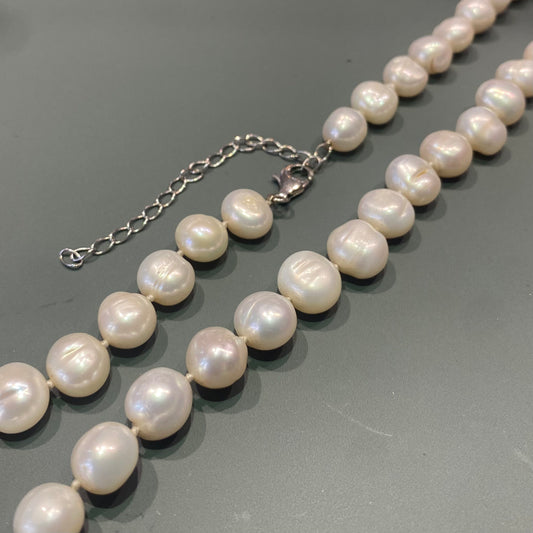 Pearl Necklace - White