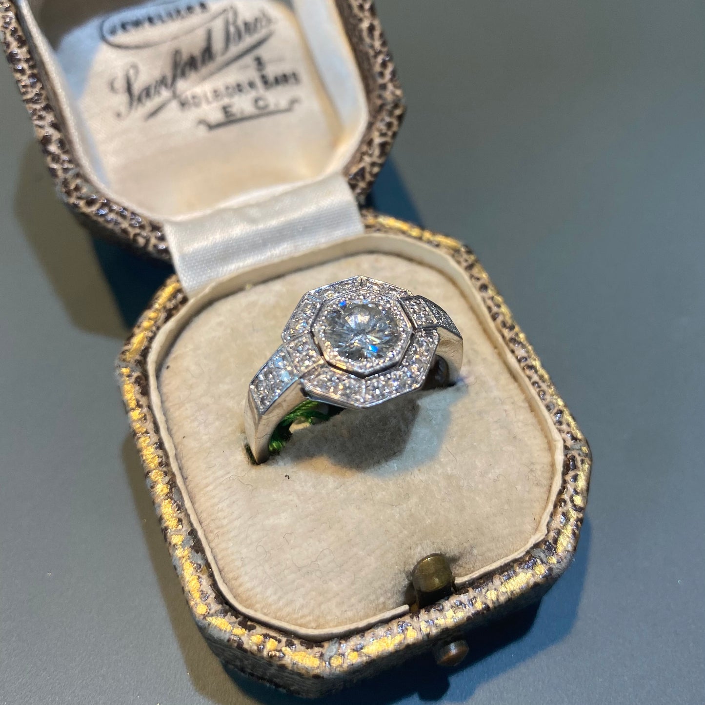 Diamond Target Ring