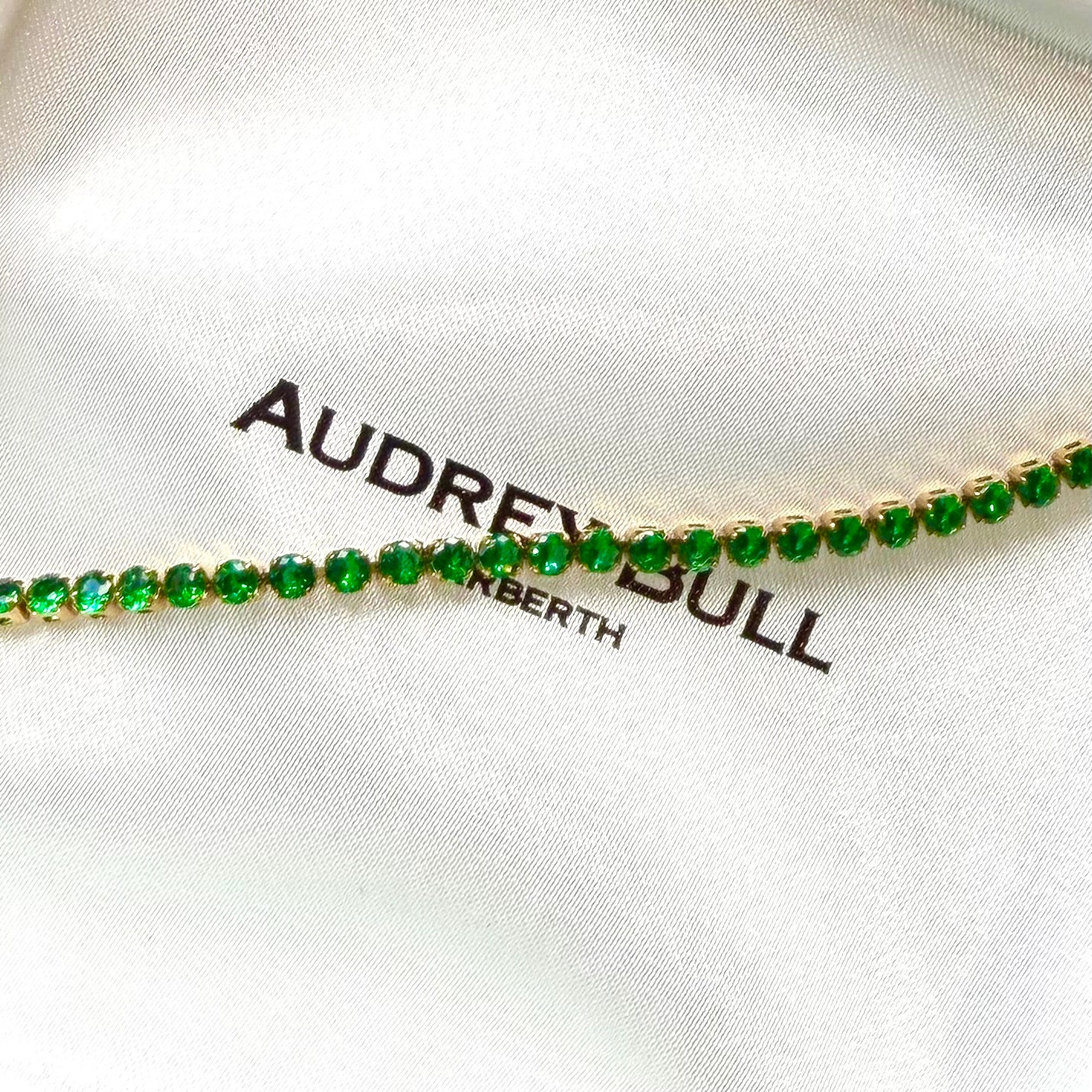 Emerald Sparkle Tennis Bracelet