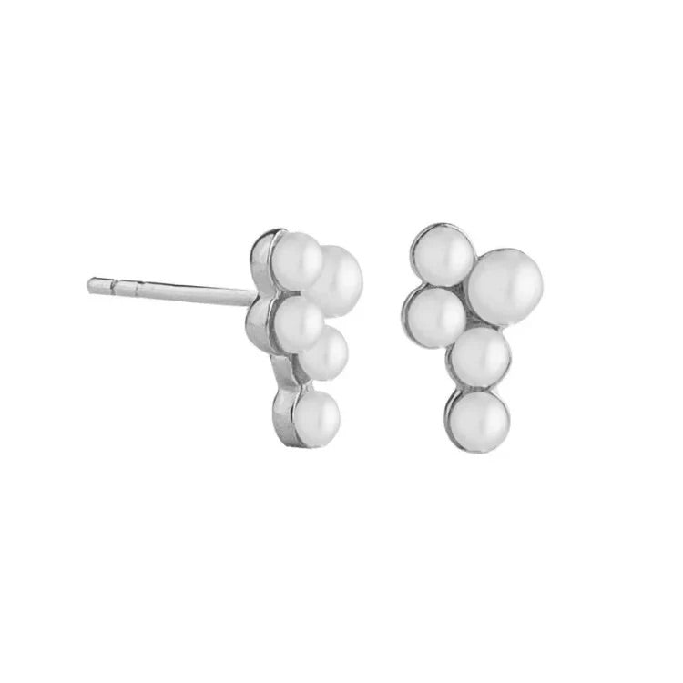 Pearl Cluster Earring