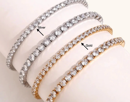 Stretch Tennis Bracelet - 3mm