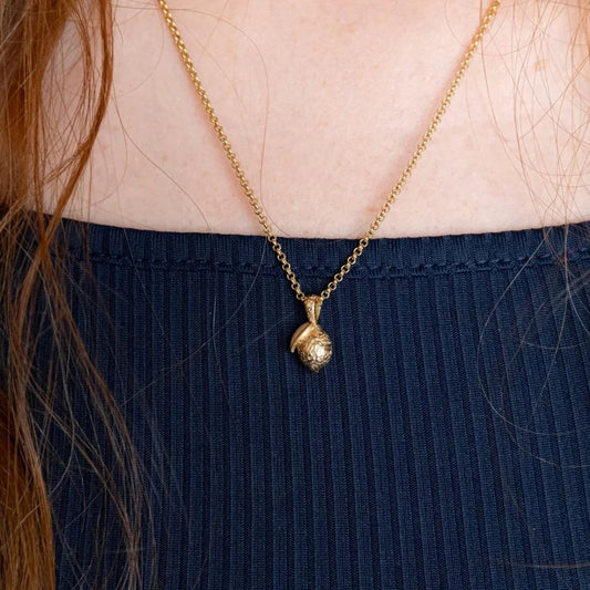 Gold Lemon Necklace
