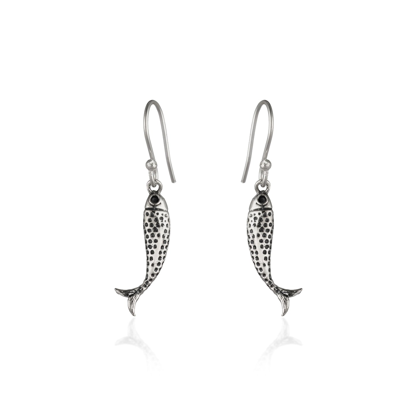 Curved Fish Earrings