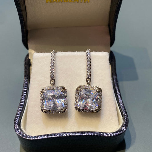 Sparkly Square Drops