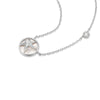 Starry Mother of Pearl Necklace - Silver or Gold