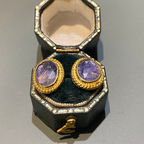 Tanzanite Studs