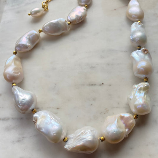 Baroque Pearl Necklace