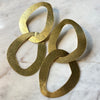Gold Double Hoop Earrings