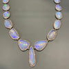 Opal and Diamond Collar Necklace