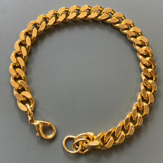 Vintage Gold Link Bracelet