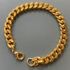 Vintage Gold Link Bracelet