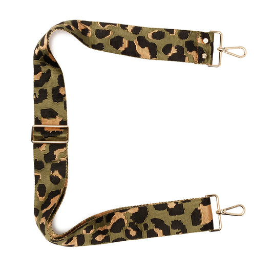 Crossbody Strap - Leopard Camo