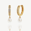 Canterbury Gold Hoop Earrings