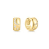 Celestial Chunky Hoops - Silver or Gold