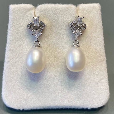 Pearl and Crystal Drops