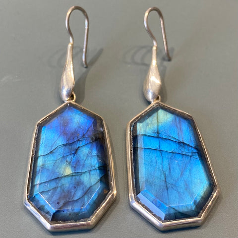 Labradorite Earrings