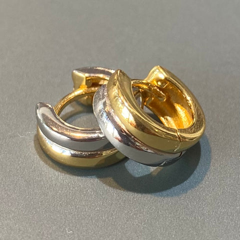 Two Tone Hoops