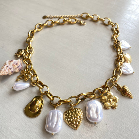 Shell Charm Necklace