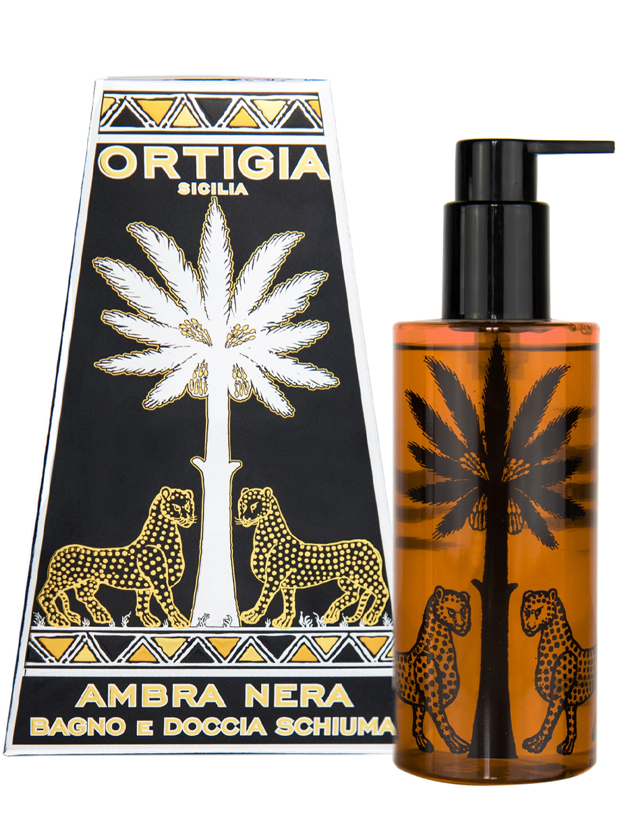 Ortigia - Ambra Nera Bath and Shower Gel