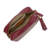 Crossbody Tassel Bag - Wine