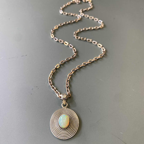 Green Opal Necklace