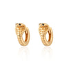 Cobra Huggie Earrings