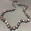 Freshwater Pearl Necklace - Grey
