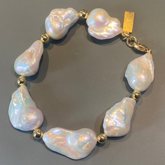 Baroque Pearl Bracelet