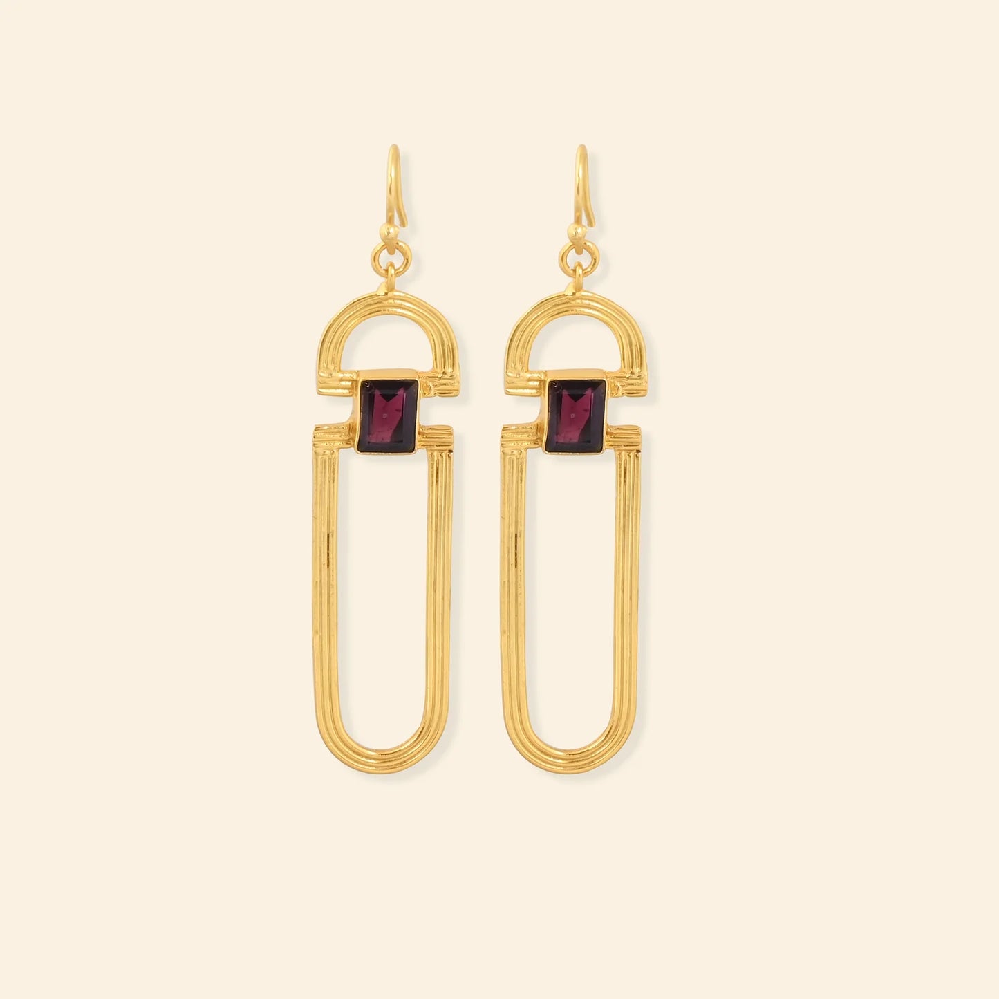 Garnet Earrings