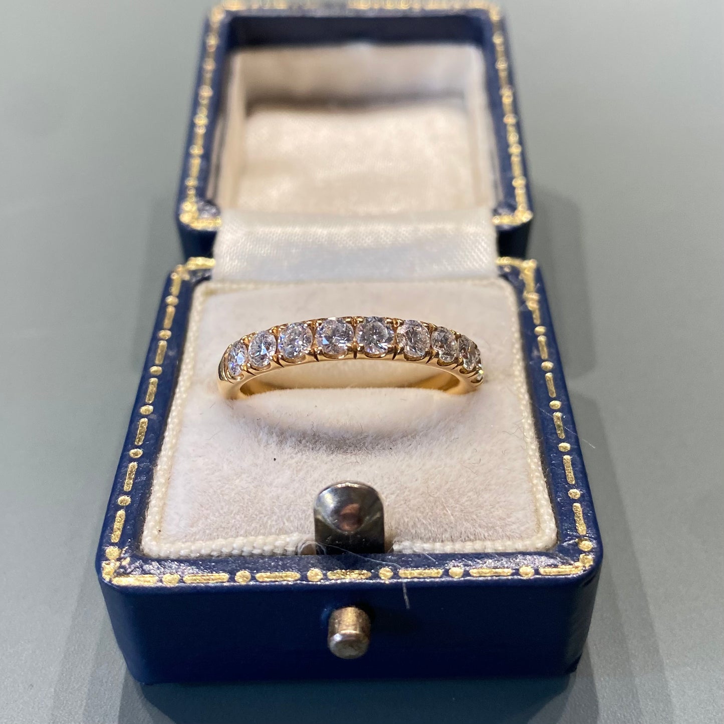 Diamond Band in Rose Gold