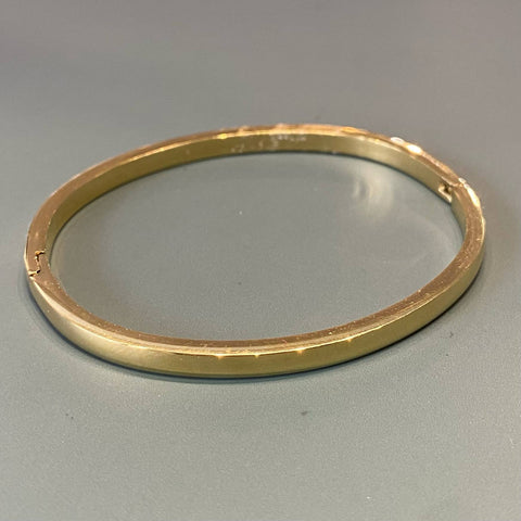 Fine Plain Bangle