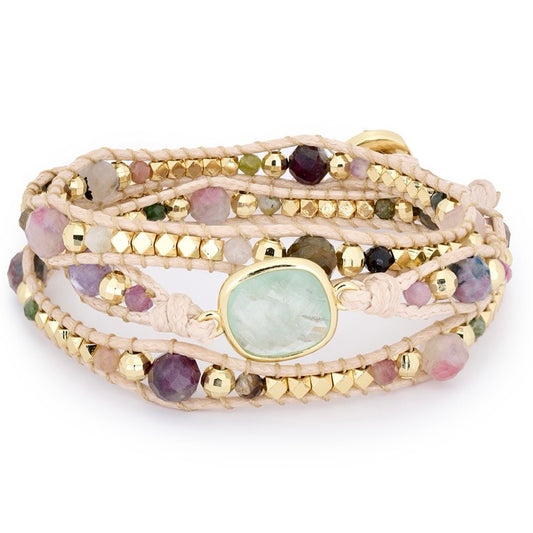 America Wrap Bracelet Tourmaline