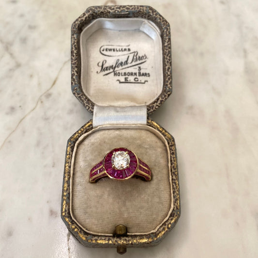 Ruby and Diamond Ring