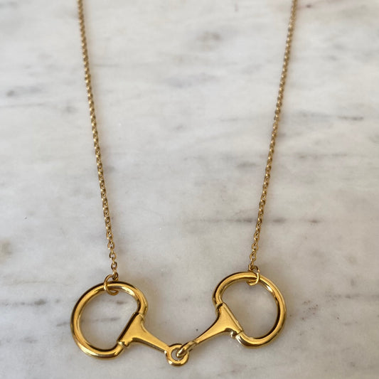 Snaffle Necklace