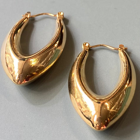 Statement Oval Earrings