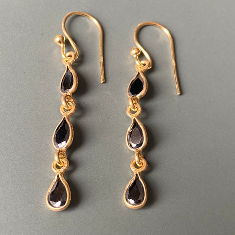 Black Onyx Earrings