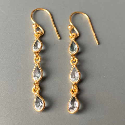 Blue Topaz Drops