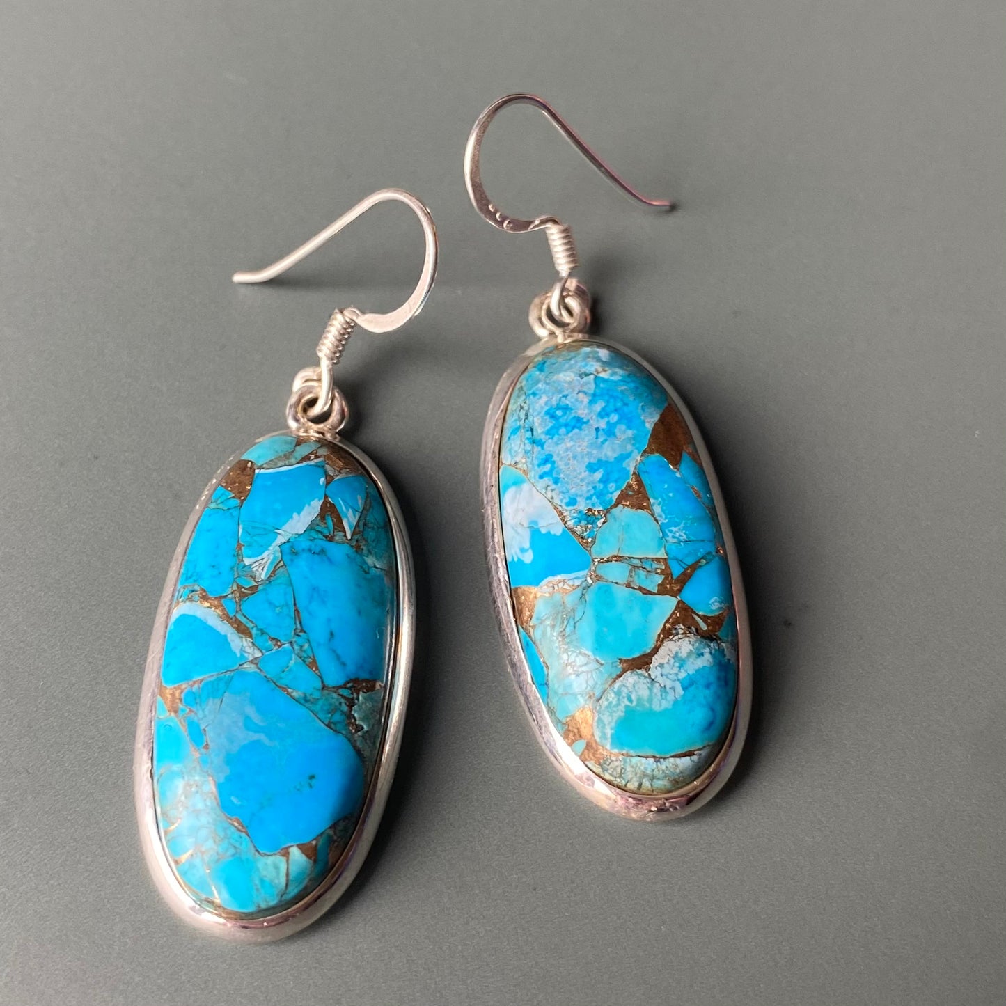 Oval Turquoise Drops