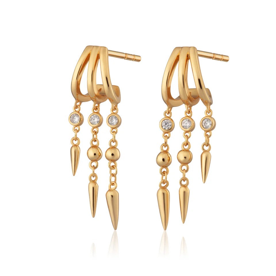 Illusion Claw Drop Hoops