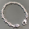 Silver Bracelet - X Link