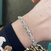 Silver Bracelet - X Link