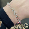 Silver Bracelet - Bar Link