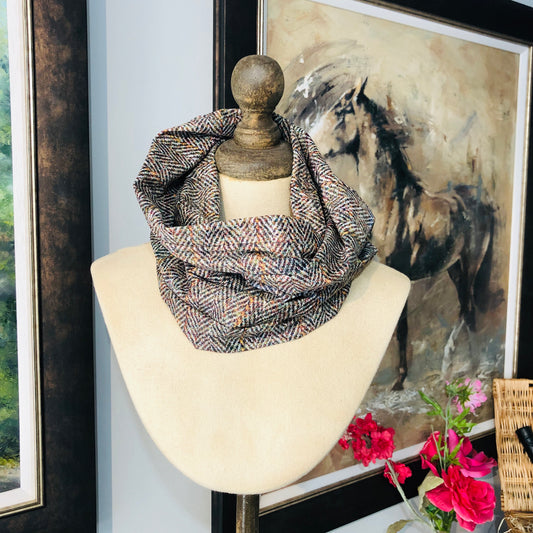 Tweed Print Snood