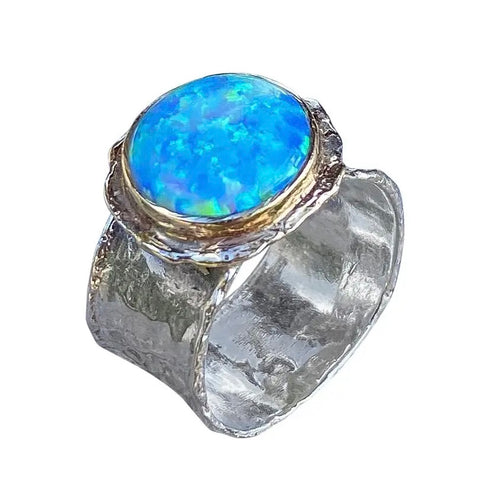 Chunky Opal Ring