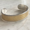 Handmade Silver and Gold Cuff