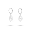 Pearl Earring on Hoop