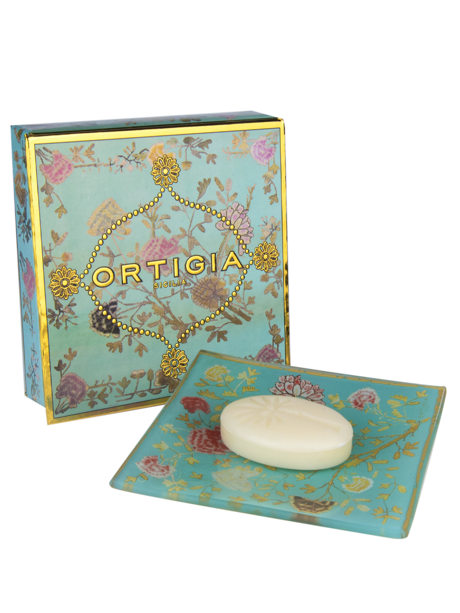 Ortigia - Florio glass plate and soap