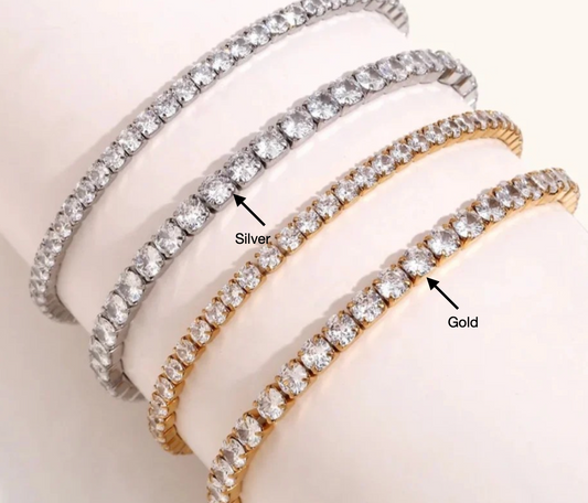 Stretch Tennis Bracelet - 4mm